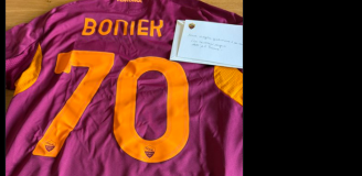 Taki PREZENT dostał Zbigniew Boniek na 70-te urodziny od AS Romy!